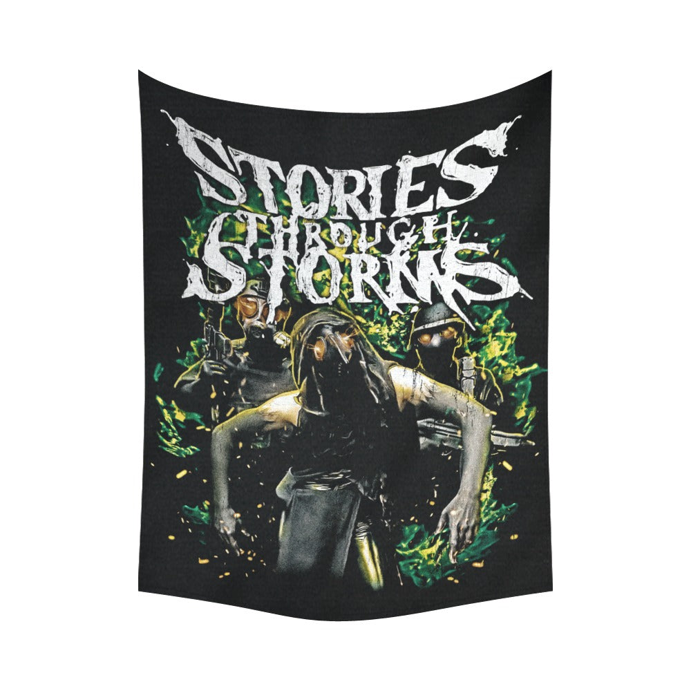 Stories Through Storms Plague Doc & Goons Tapestry