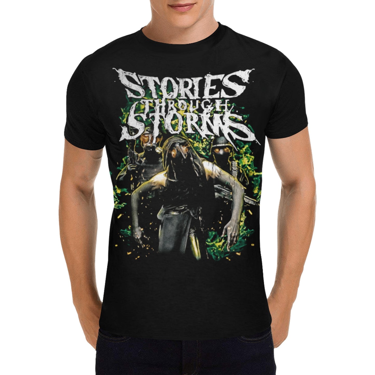 Stories Through Storms Plague Doctor & Goons Tee shirt