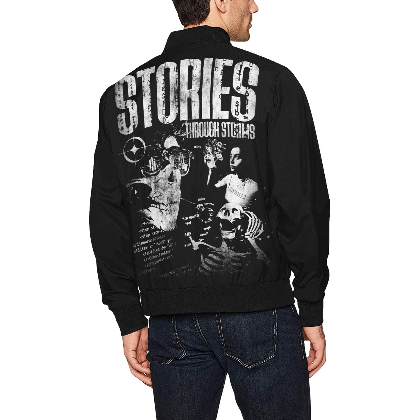 Stories Though Storms Bomber Jacket