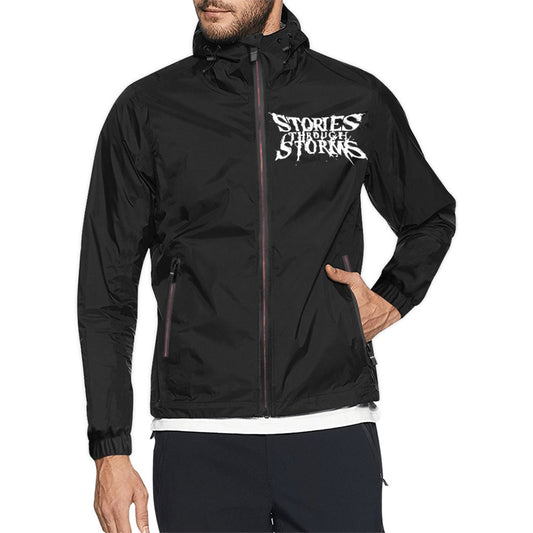 Stories Through Storms Death Hooded Windbreaker