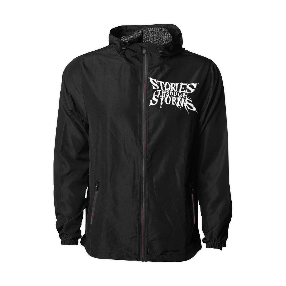 Stories Through Storms Death Hooded Windbreaker