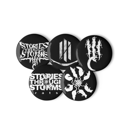 Stories Through Storms 5 Piece Pin Pack