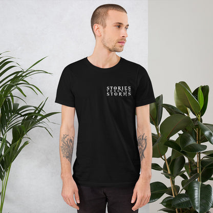 Stories Through Storms Distressed Tee Shirt