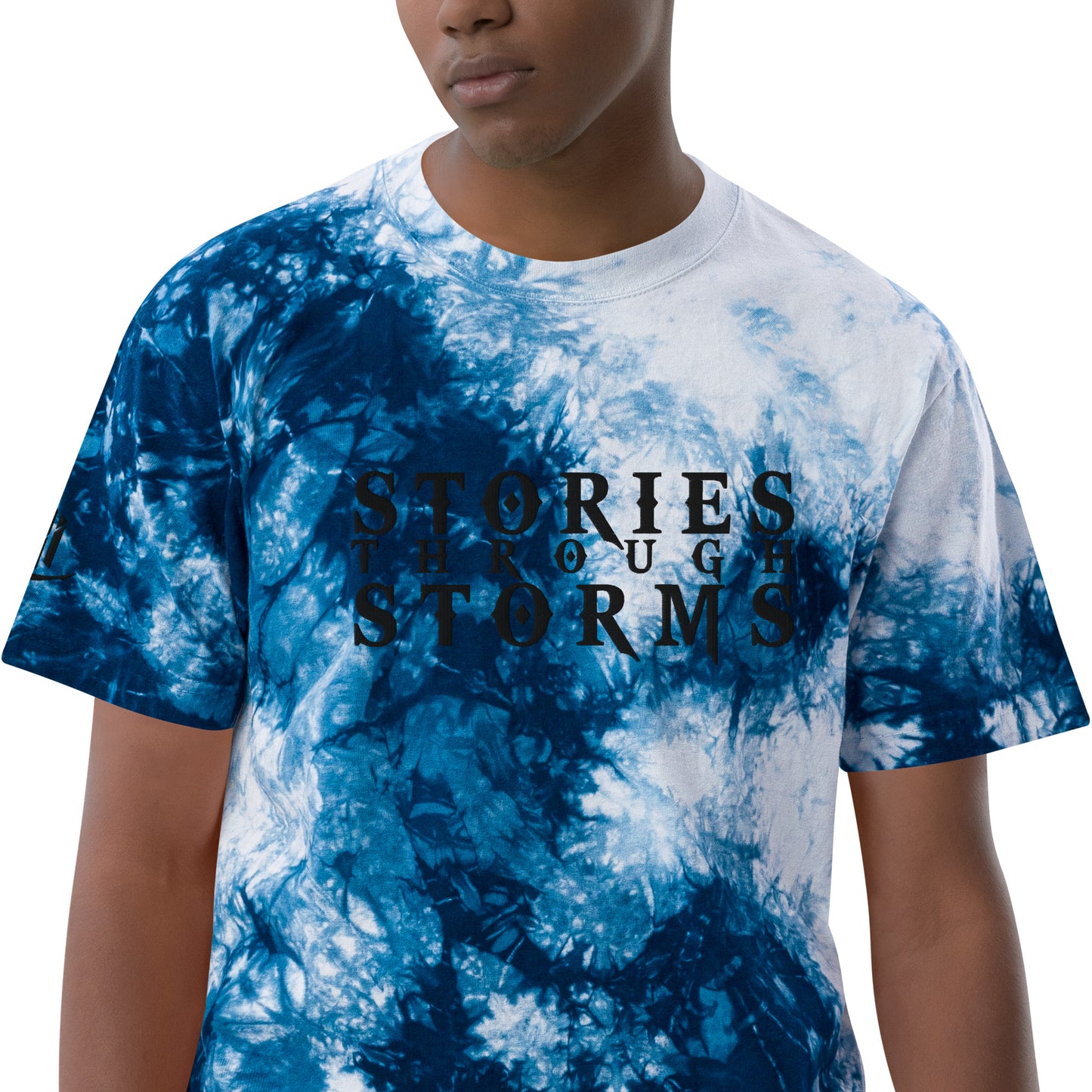 Stories Through Storms Embordered Dye Tee